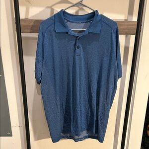 lululemon athletica Men's Metal Vent Blue Polo